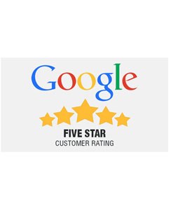 Google five star customer rating