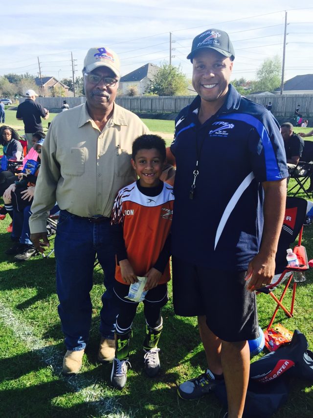 Jerrial Brown and his son Rashaud Brown, co-owners of Brown Aerobic Septic Specialists